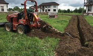 Копка траншей для водопровода в Вязниках: цена за метр от 920 руб.