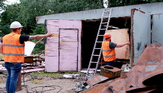 Демонтаж гаражей в Вязниках, цена от 1737 руб. – услуги под ключ от 2Землекопа-Взн