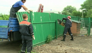 Демонтаж ограждений в Вязниках по цене от 971 руб. | 2Землекопа-Взн