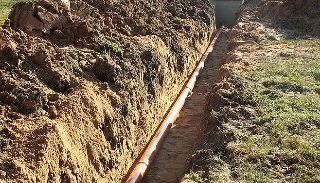 Копка траншей для водопровода в Вязниках: цена за метр от 920 руб.